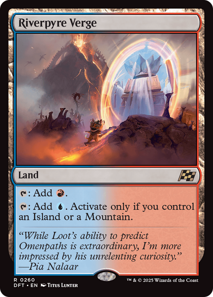 Riverpyre Verge [Aetherdrift] - Magic: The Gathering - Card Brawlers | Quebec | Canada |