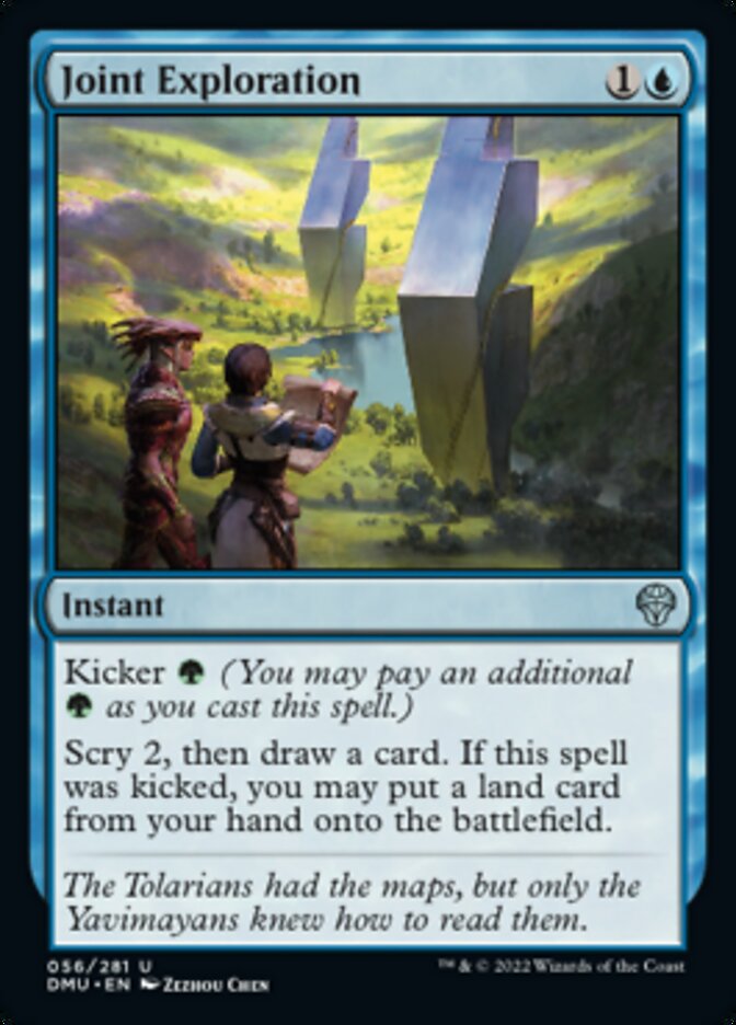 Joint Exploration [Dominaria United] - Magic: The Gathering - Card Brawlers | Quebec | Canada |