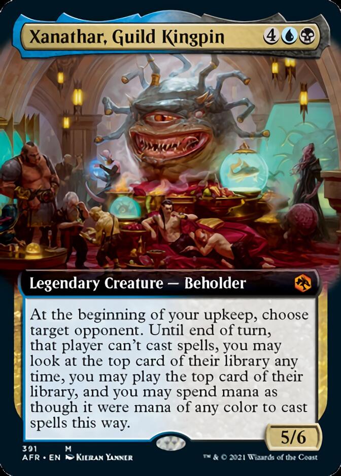 Xanathar, Guild Kingpin (Extended Art) [Dungeons & Dragons: Adventures in the Forgotten Realms] - Magic: The Gathering - Card Brawlers | Quebec | Canada |