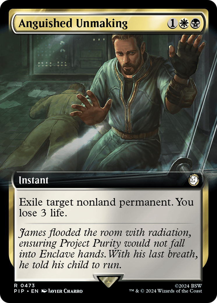 Anguished Unmaking (Extended Art) [Fallout] - Magic: The Gathering - Card Brawlers | Quebec | Canada |
