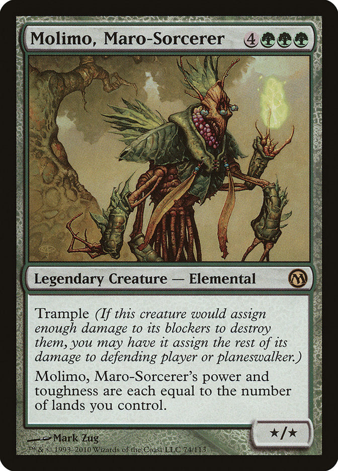 Molimo, Maro-Sorcerer [Duels of the Planeswalkers] - Magic: The Gathering - Card Brawlers | Quebec | Canada |