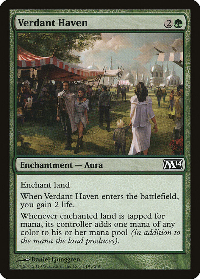 Verdant Haven [Magic 2014] - Magic: The Gathering - Card Brawlers | Quebec | Canada |