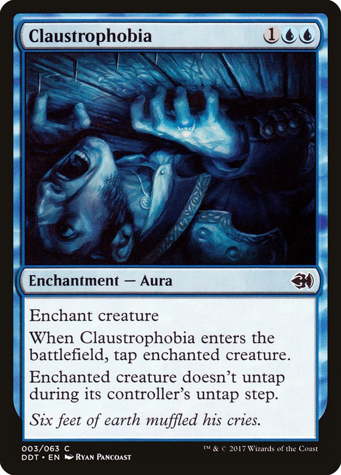 Claustrophobia [Duel Decks: Merfolk vs. Goblins] - Magic: The Gathering - Card Brawlers | Quebec | Canada |
