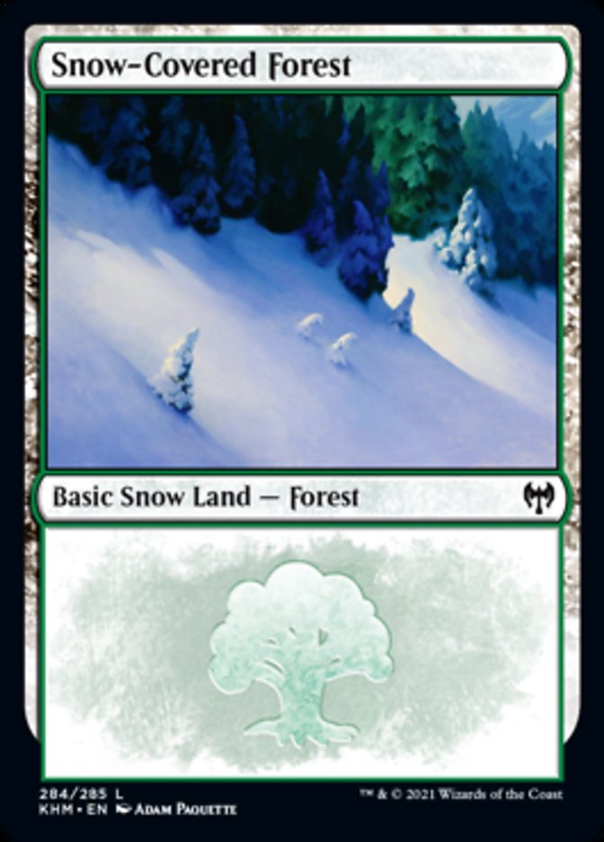 Snow-Covered Forest (284) [Kaldheim] - Magic: The Gathering - Card Brawlers | Quebec | Canada |