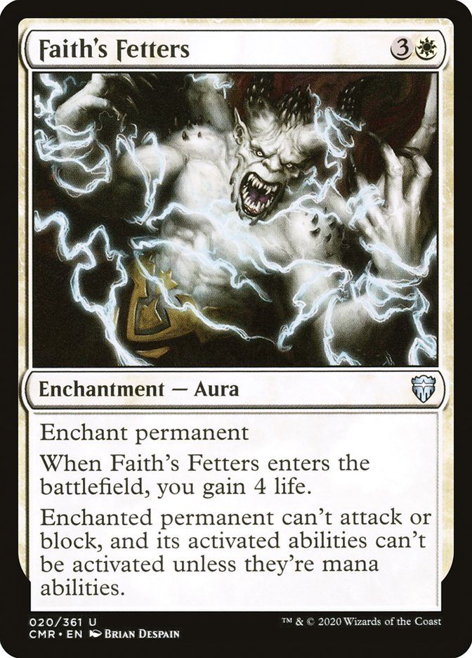 Faith's Fetters [Commander Legends] - Magic: The Gathering - Card Brawlers | Quebec | Canada |