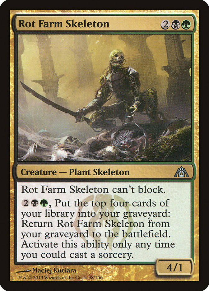 Rot Farm Skeleton [Dragon's Maze] - Magic: The Gathering - Card Brawlers | Quebec | Canada |