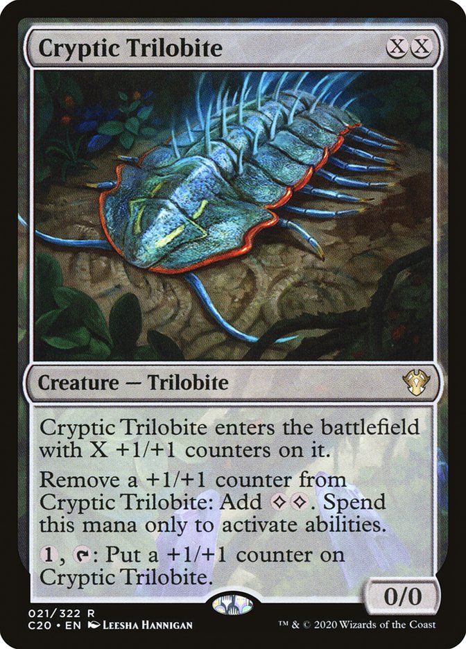 Cryptic Trilobite [Commander 2020] - Magic: The Gathering - Card Brawlers | Quebec | Canada |
