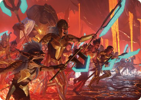 Roar of Resistance Art Card [Phyrexia: All Will Be One Art Series] - Magic: The Gathering - Card Brawlers | Quebec | Canada |