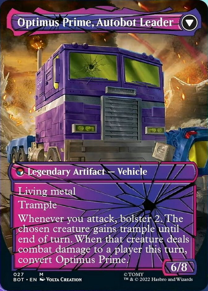 Optimus Prime, Hero // Optimus Prime, Autobot Leader (Shattered Glass) [Transformers] - Magic: The Gathering - Card Brawlers | Quebec | Canada |