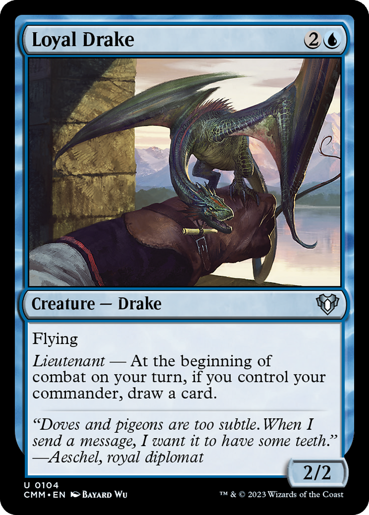 Loyal Drake [Commander Masters] - Magic: The Gathering - Card Brawlers | Quebec | Canada |
