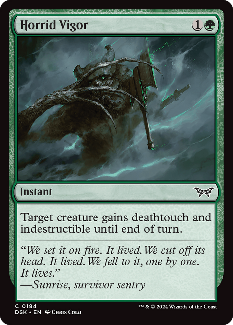 Horrid Vigor [Duskmourn: House of Horror] - Magic: The Gathering - Card Brawlers | Quebec | Canada |