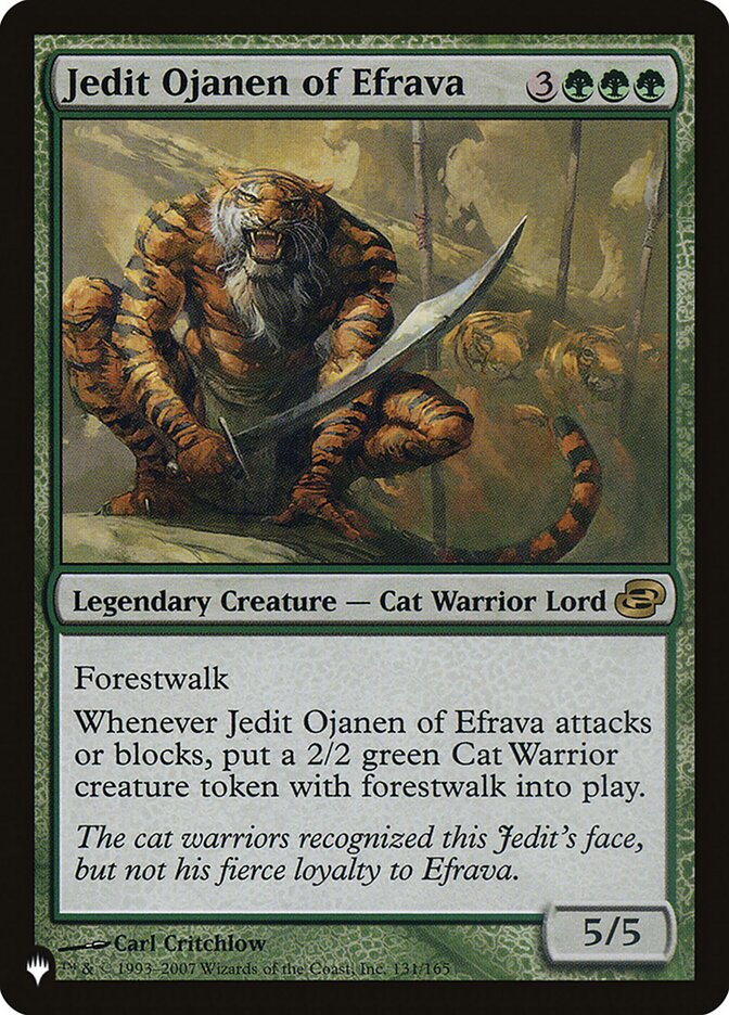 Jedit Ojanen of Efrava [The List] - Magic: The Gathering - Card Brawlers | Quebec | Canada |