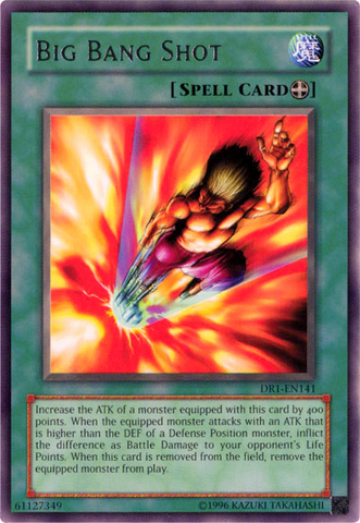 Big Bang Shot [DR1-EN141] Rare - Yu-Gi-Oh! - Card Brawlers | Quebec | Canada |