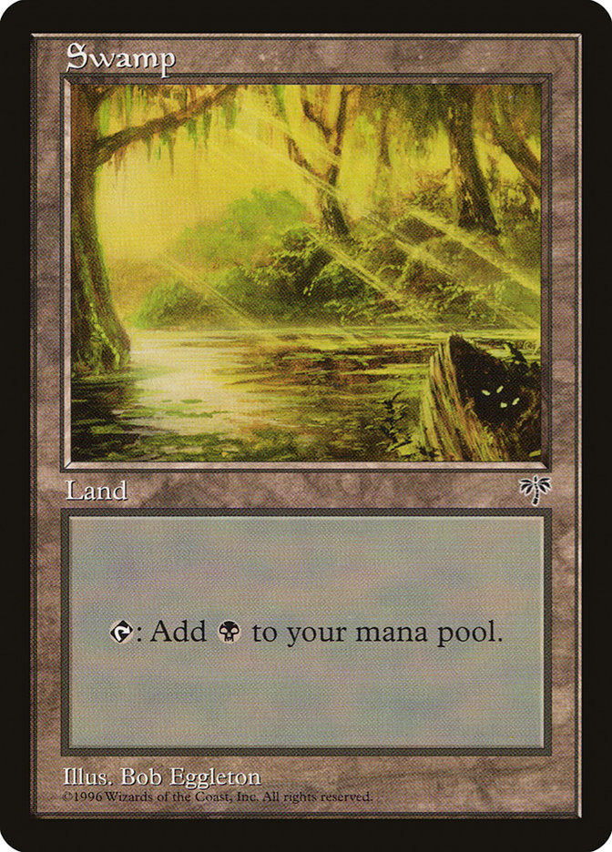 Swamp (Two Sets of Eyes Bottom Right) [Mirage] - Magic: The Gathering - Card Brawlers | Quebec | Canada |