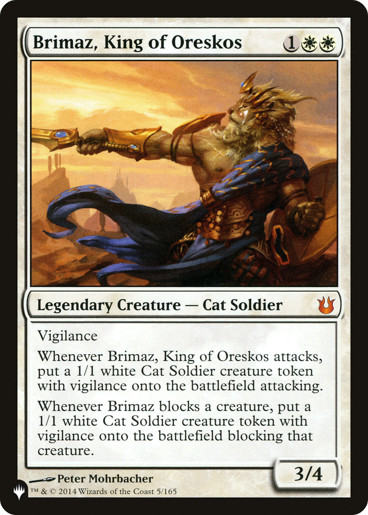 Brimaz, King of Oreskos [The List] - Magic: The Gathering - Card Brawlers | Quebec | Canada |