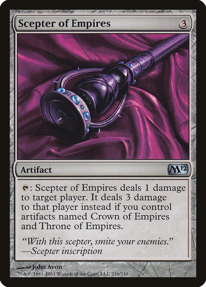 Scepter of Empires [Magic 2012] - Magic: The Gathering - Card Brawlers | Quebec | Canada |