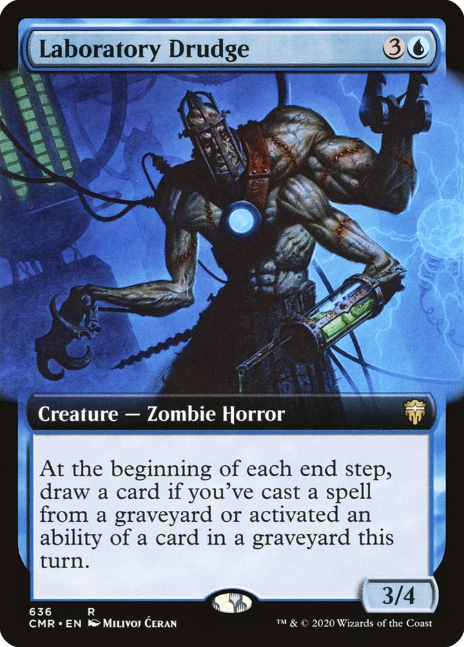 Laboratory Drudge (Extended Art) [Commander Legends] - Magic: The Gathering - Card Brawlers | Quebec | Canada |