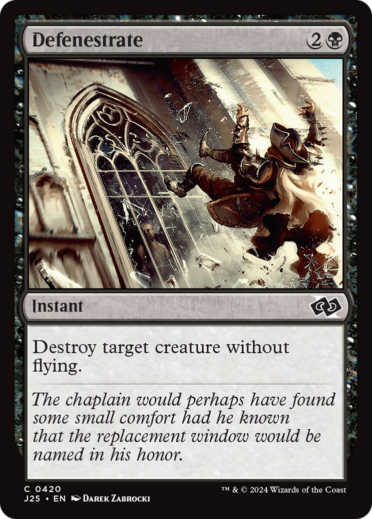 Defenestrate [Foundations Jumpstart] - Magic: The Gathering - Card Brawlers | Quebec | Canada |