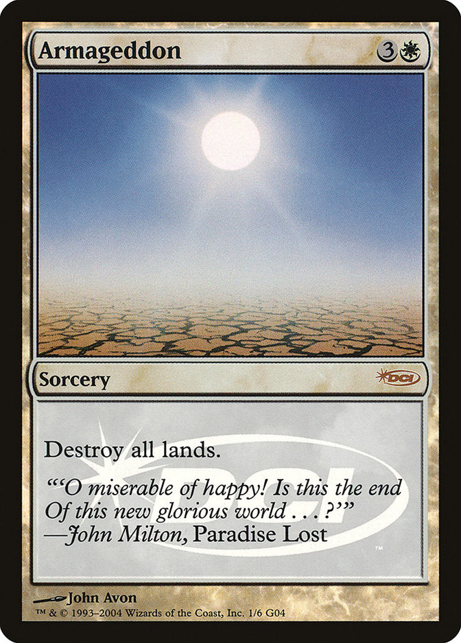 Armageddon [Judge Gift Cards 2004] - Magic: The Gathering - Card Brawlers | Quebec | Canada |