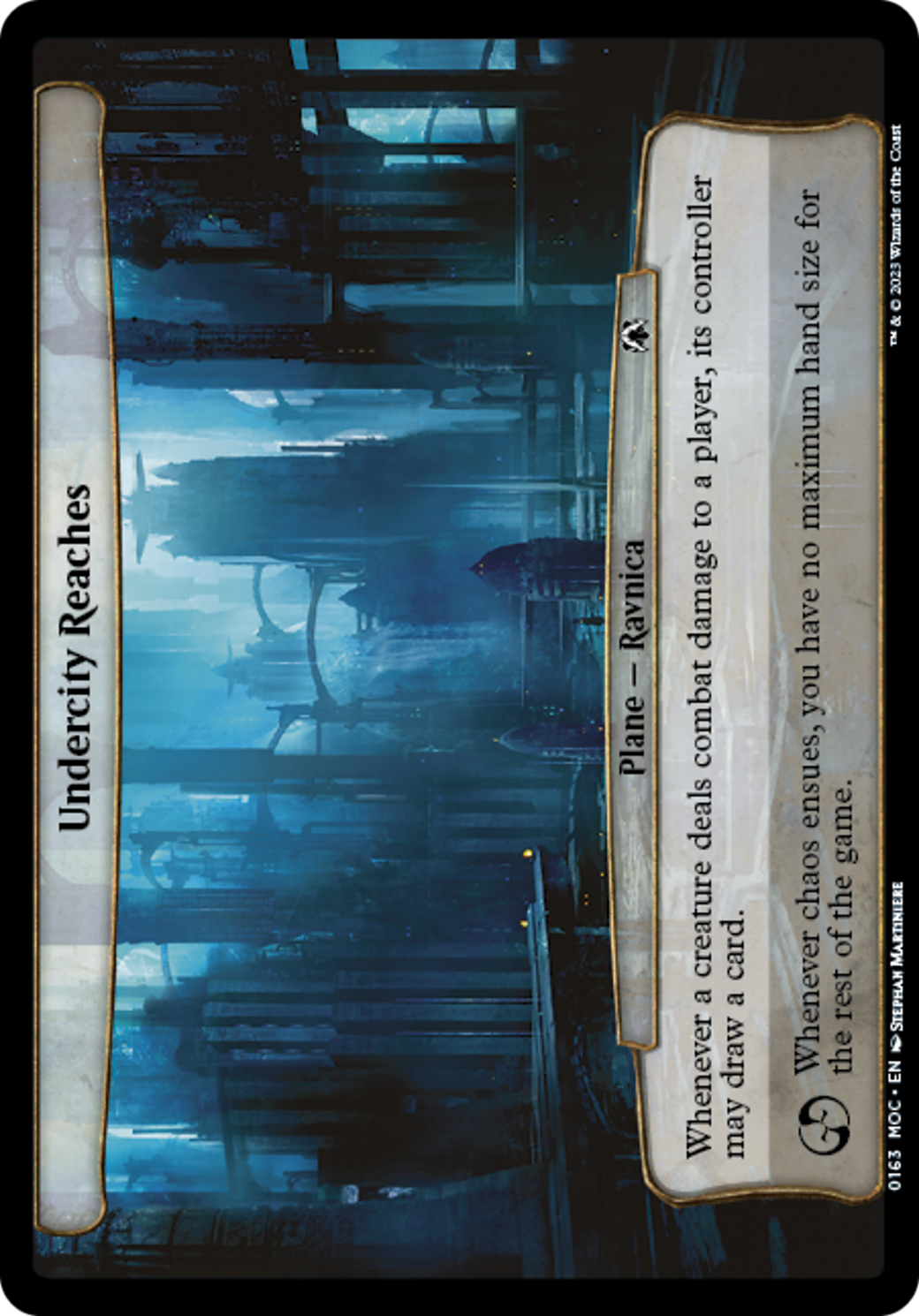 Undercity Reaches [March of the Machine Commander] - Magic: The Gathering - Card Brawlers | Quebec | Canada |