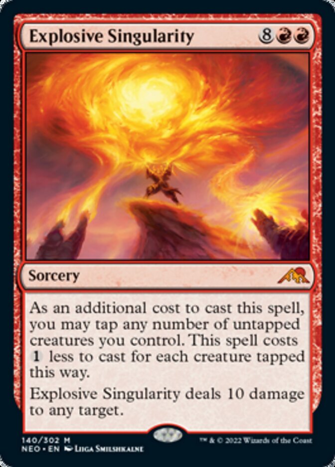Explosive Singularity [Kamigawa: Neon Dynasty] - Magic: The Gathering - Card Brawlers | Quebec | Canada |