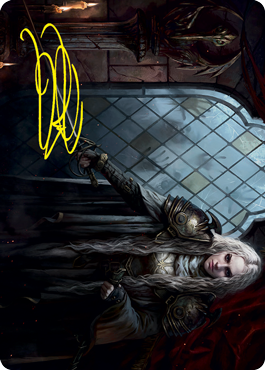 Thalia, Guardian of Thraben Art Card (Gold-Stamped Signature) [Innistrad: Crimson Vow Art Series] - Magic: The Gathering - Card Brawlers | Quebec | Canada |