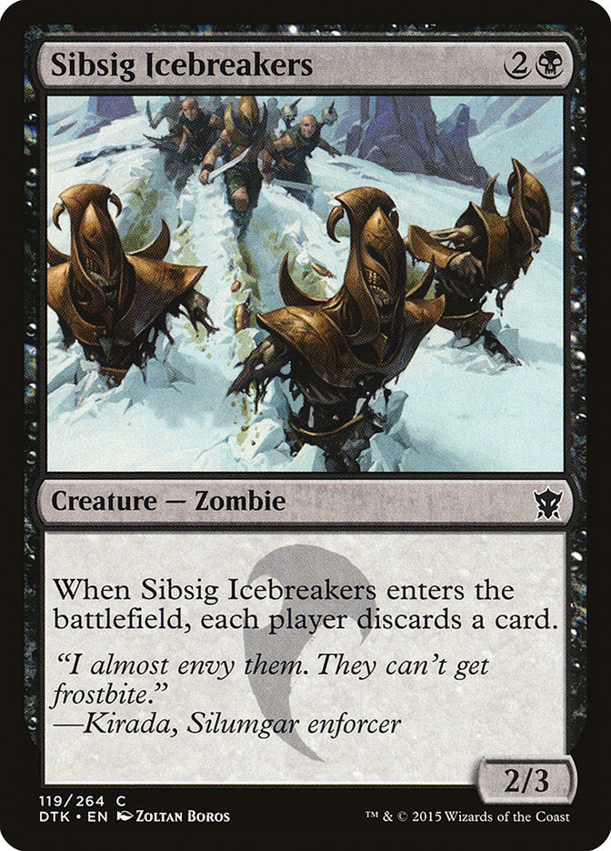 Sibsig Icebreakers [Dragons of Tarkir] - Magic: The Gathering - Card Brawlers | Quebec | Canada |