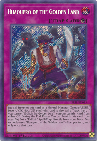 Huaquero of the Golden Land [SESL-EN033] Secret Rare - Yu-Gi-Oh! - Card Brawlers | Quebec | Canada |