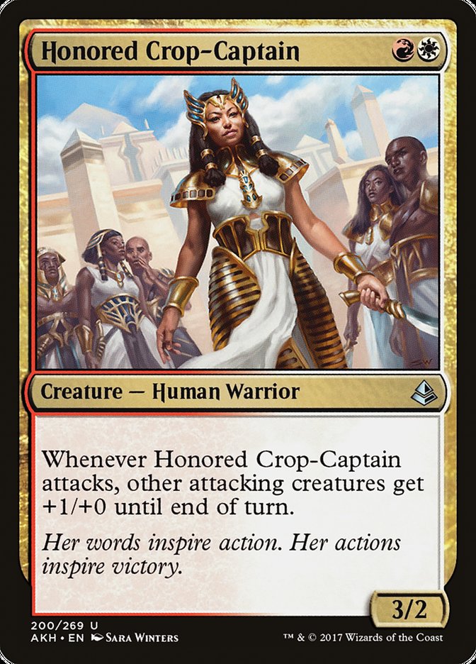 Honored Crop-Captain [Amonkhet] - Magic: The Gathering - Card Brawlers | Quebec | Canada |