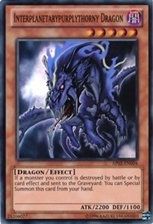Interplanetarypurplythorny Dragon [AP02-EN004] Super Rare