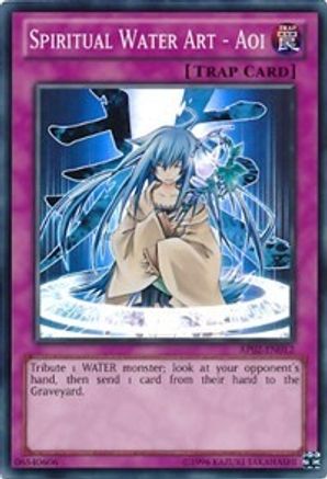 Spiritual Water Art - Aoi [AP02-EN012] Super Rare - Yu-Gi-Oh! - Card Brawlers | Quebec | Canada |