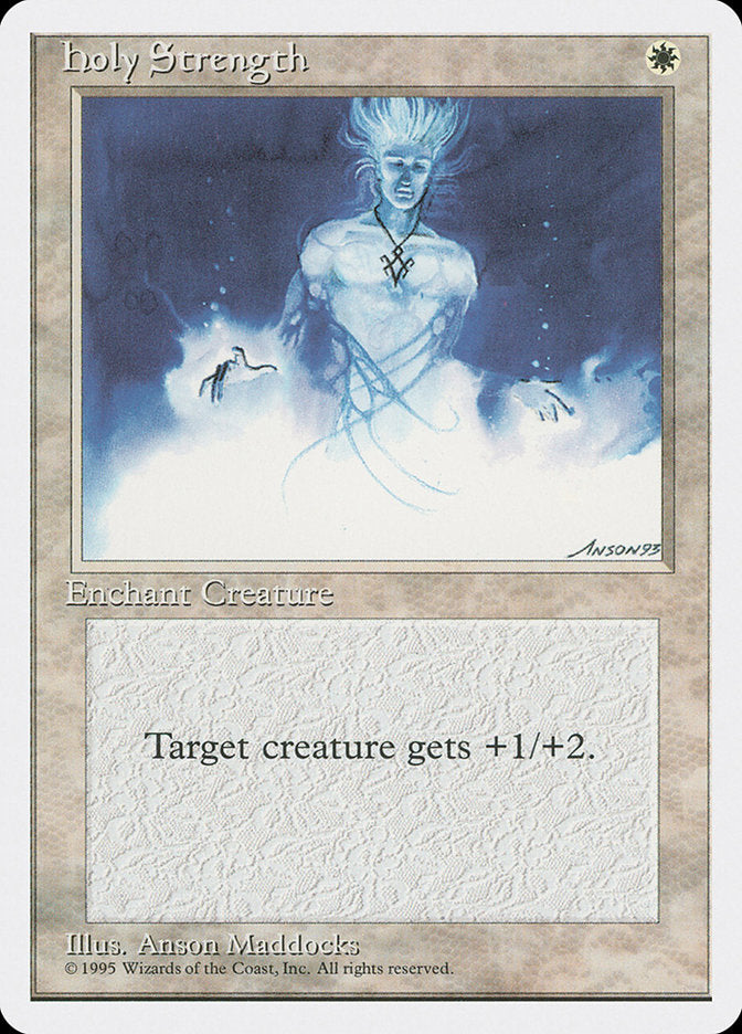 Holy Strength [Fourth Edition] - Magic: The Gathering - Card Brawlers | Quebec | Canada |