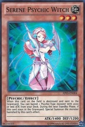 Serene Psychic Witch [AP03-EN004] Super Rare - Yu-Gi-Oh! - Card Brawlers | Quebec | Canada |