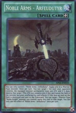Noble Arms - Arfeudutyr [AP03-EN010] Super Rare - Yu-Gi-Oh! - Card Brawlers | Quebec | Canada |