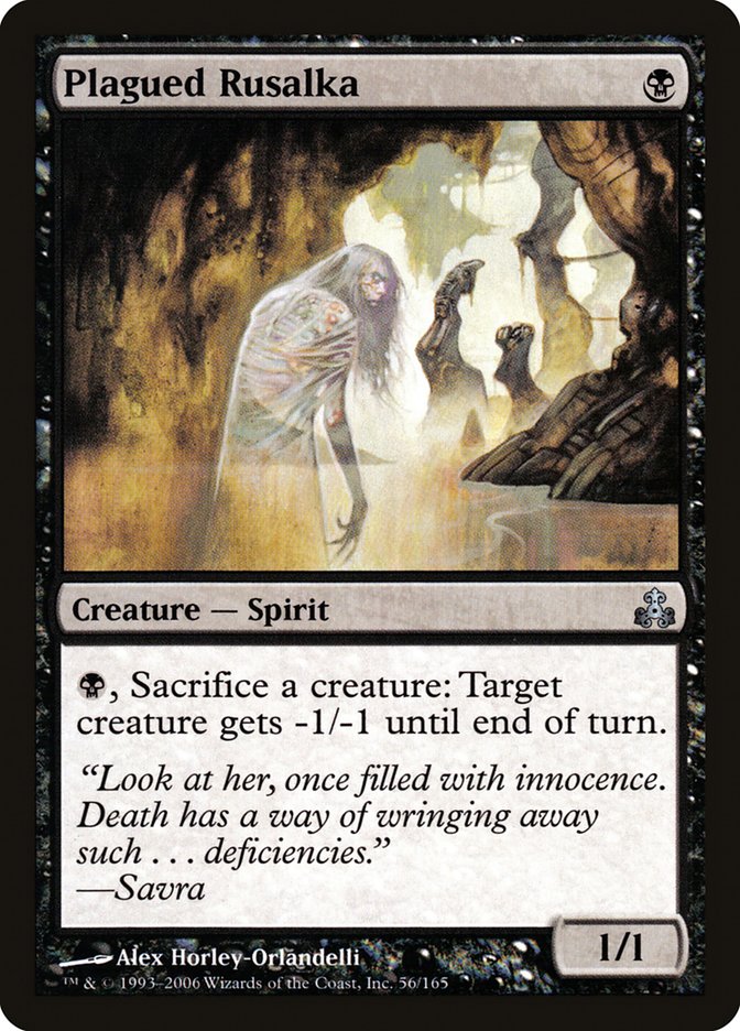 Plagued Rusalka [Guildpact] - Magic: The Gathering - Card Brawlers | Quebec | Canada |