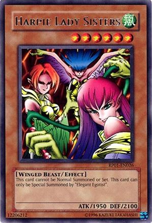 Harpie Lady Sisters [RP01-EN026] Rare - Yu-Gi-Oh! - Card Brawlers | Quebec | Canada |