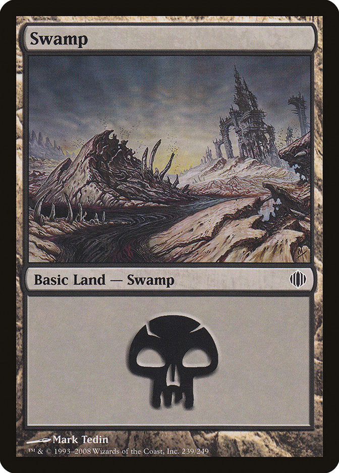 Swamp (239) [Shards of Alara] - Magic: The Gathering - Card Brawlers | Quebec | Canada |