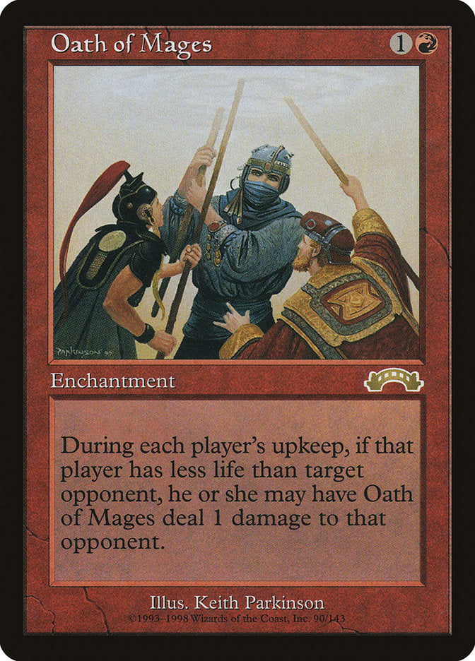 Oath of Mages [Exodus] - Magic: The Gathering - Card Brawlers | Quebec | Canada |