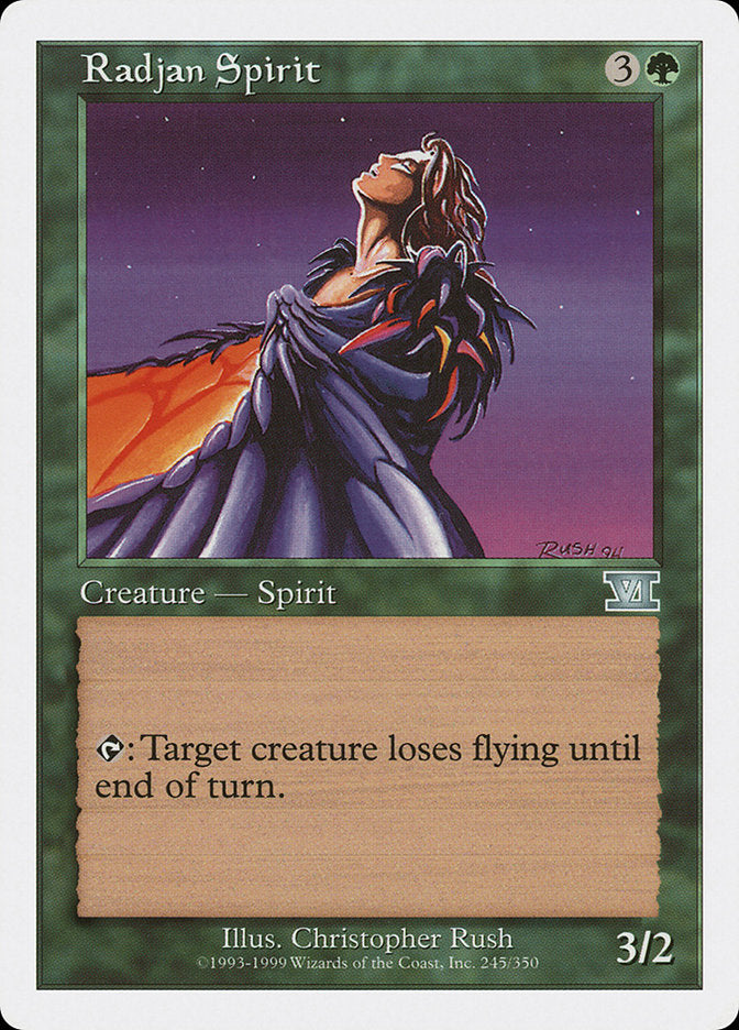 Radjan Spirit [Classic Sixth Edition] - Magic: The Gathering - Card Brawlers | Quebec | Canada |