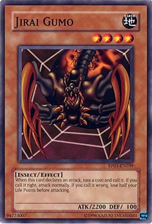 Jirai Gumo [RP01-EN039] Common - Yu-Gi-Oh! - Card Brawlers | Quebec | Canada |