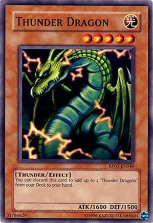 Thunder Dragon [RP01-EN040] Common - Yu-Gi-Oh! - Card Brawlers | Quebec | Canada |