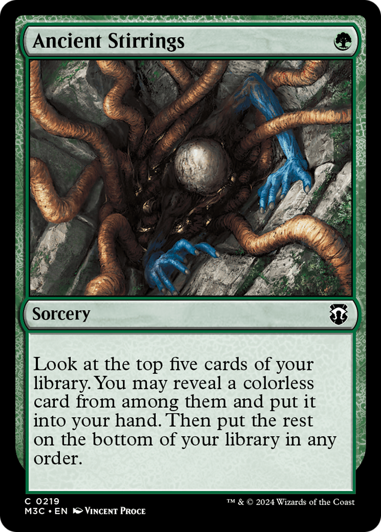 Ancient Stirrings (Ripple Foil) [Modern Horizons 3 Commander] - Magic: The Gathering - Card Brawlers | Quebec | Canada |