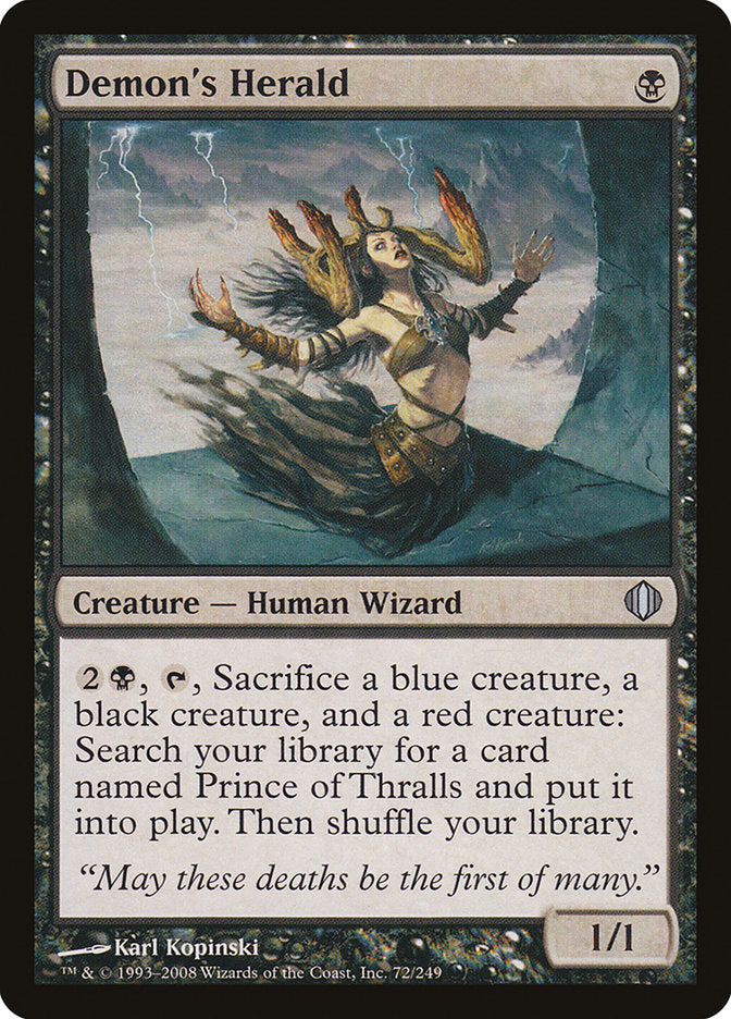 Demon's Herald [Shards of Alara] - Magic: The Gathering - Card Brawlers | Quebec | Canada |