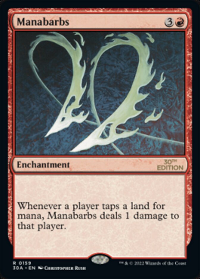 Manabarbs [30th Anniversary Edition] - Magic: The Gathering - Card Brawlers | Quebec | Canada |