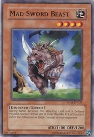 Mad Sword Beast [RP02-EN023] Common - Yu-Gi-Oh! - Card Brawlers | Quebec | Canada |
