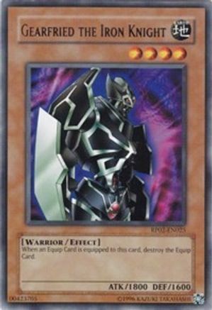 Gearfried the Iron Knight [RP02-EN025] Rare - Yu-Gi-Oh! - Card Brawlers | Quebec | Canada |