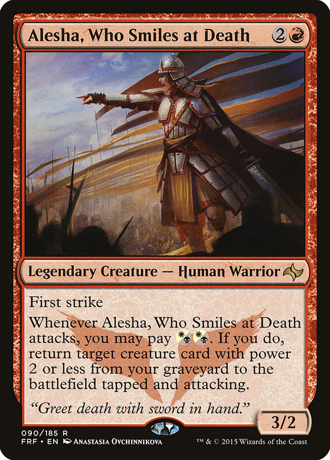 Alesha, Who Smiles at Death [Fate Reforged] - Magic: The Gathering - Card Brawlers | Quebec | Canada |