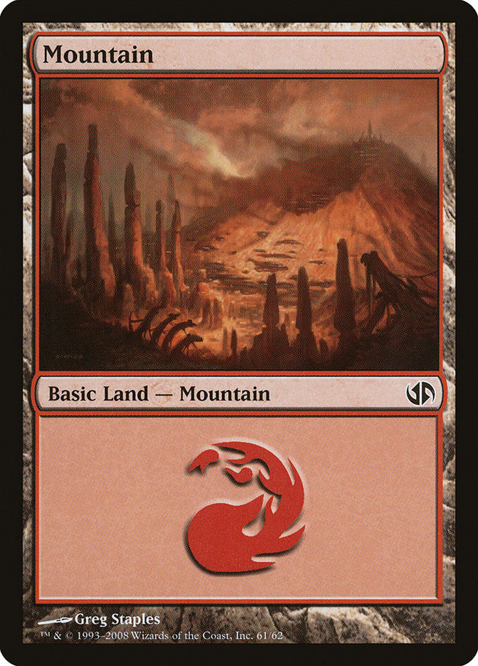 Mountain (61) [Duel Decks: Jace vs. Chandra] - Magic: The Gathering - Card Brawlers | Quebec | Canada |