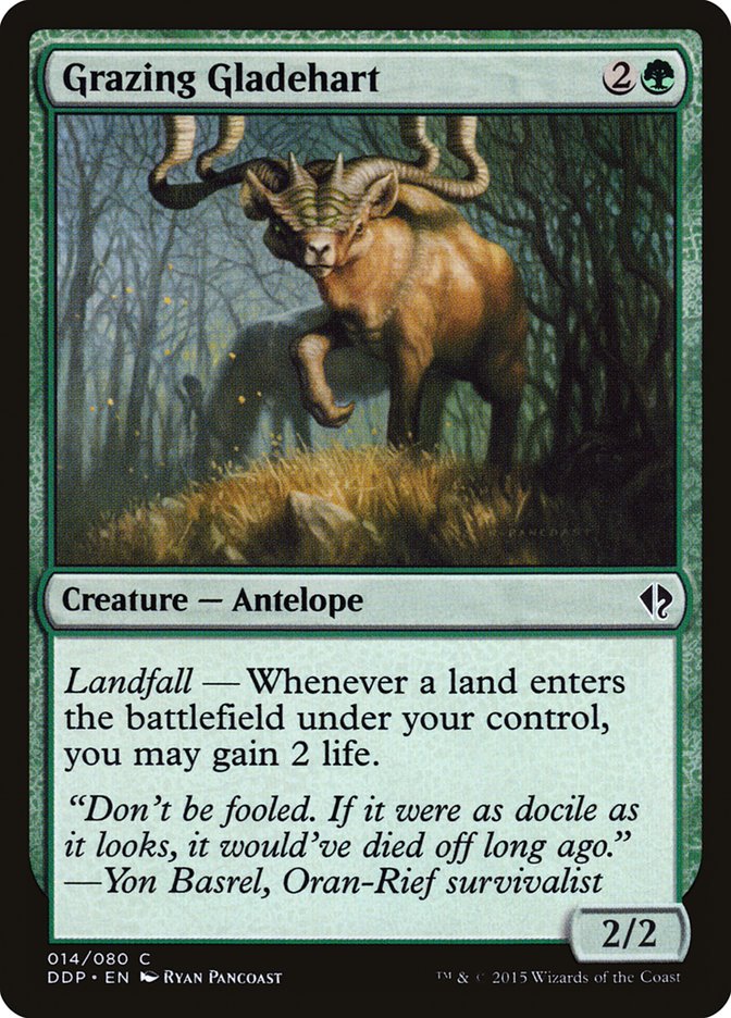 Grazing Gladehart [Duel Decks: Zendikar vs. Eldrazi] - Magic: The Gathering - Card Brawlers | Quebec | Canada |