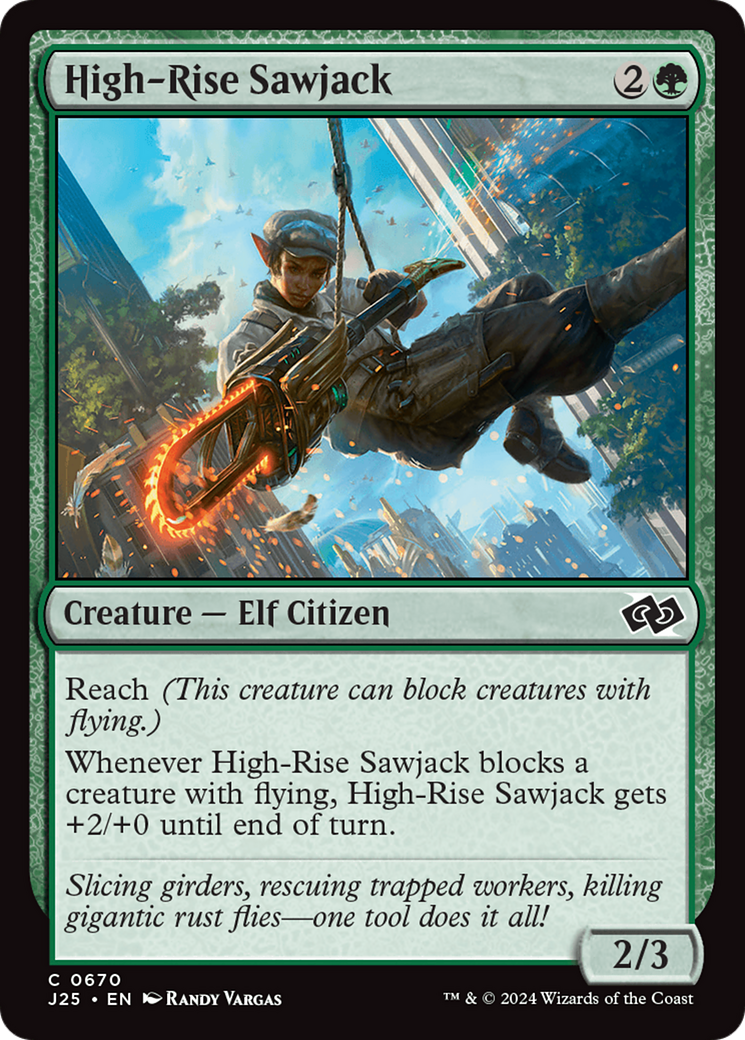 High-Rise Sawjack [Foundations Jumpstart] - Magic: The Gathering - Card Brawlers | Quebec | Canada |